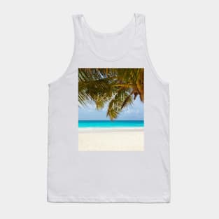 Beach bum - beautiful paradise beach with palm trees Tank Top